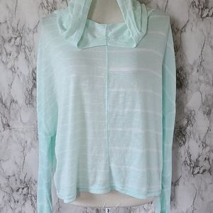 Live Love Dream AMERICAN EAGLE Striped Hoodie xl